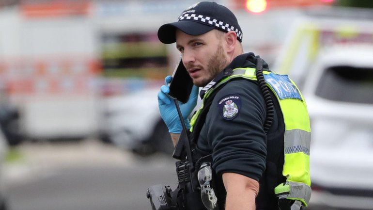 A man was allegedly stabbed to death during an altercation in Geelong on Sunday.