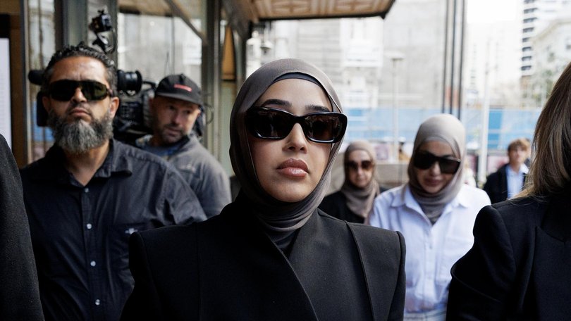 Sarah Abu Lebdeh (centre). Picture: NewsWire / Nikki Short