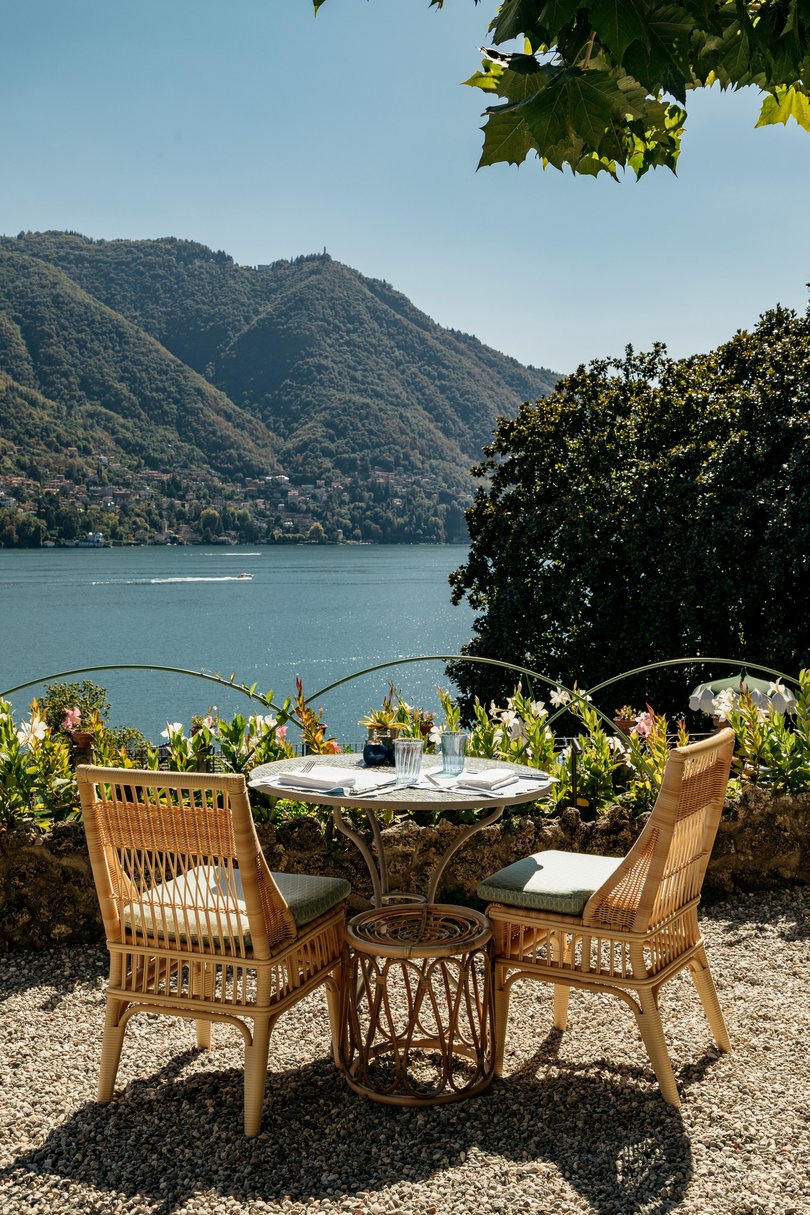 Sweeping views from the bar terrace.