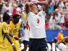 England have failed to find the net and drawn with Ghana in a World Cup reality check. (AP PHOTO)