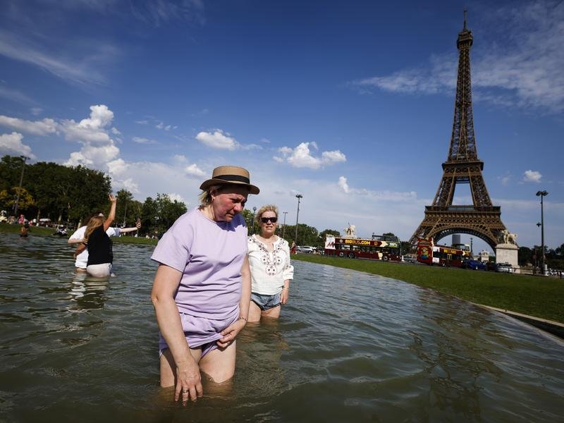 An intense heatwave is gripping Europe, pushing temperatures far above seasonal norms. 