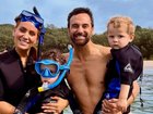 The TV star already has two sons with husband Cameron Merchant.