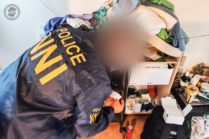 Police in Hungary arrested a 30-year-old man who allegedly collected body parts from abandoned cemeteries and the hospital where he worked.