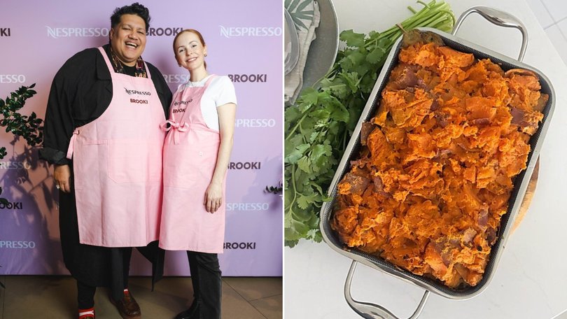 Fresh barramundi, coconut curry and sweet potato feature Arrnott Olssen’s healthy recipe.