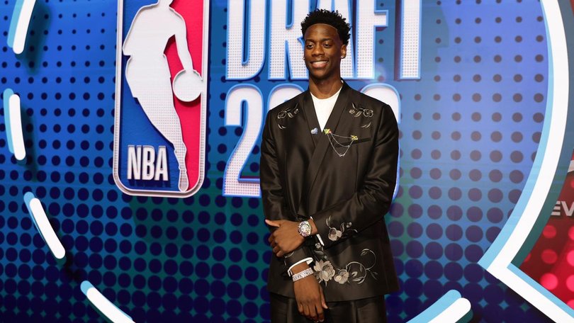 AJ Dybantsa will be playing for Washington in his first NBA season after being drafted No.1. (AP PHOTO)