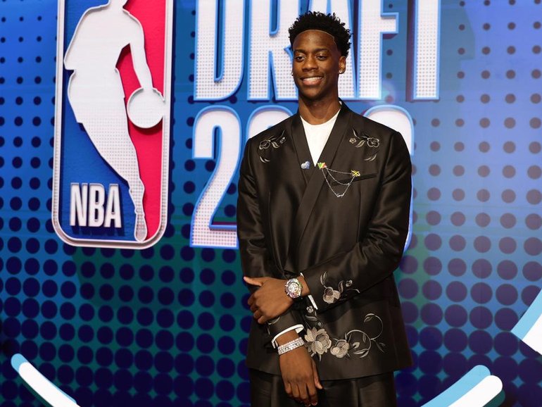 AJ Dybantsa will be playing for Washington in his first NBA season after being drafted No.1. (AP PHOTO)