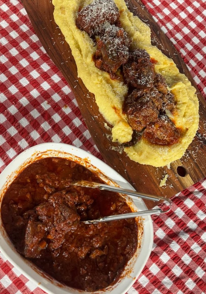 Anna Simon’s Slow Cooked Beef Spare Ribs.