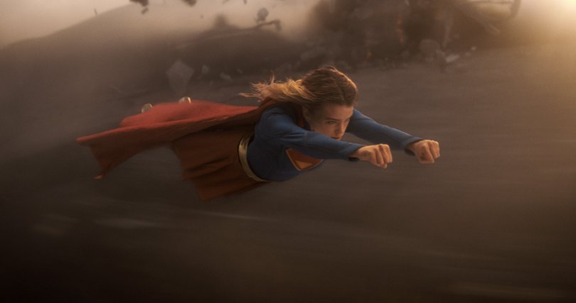 Supergirl’s favoured visual palette is dusty.