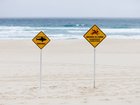 Bondi Beach is closed after a third shark sighting on Thursday morning. 