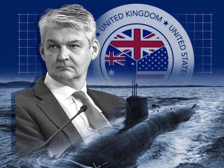 Sir Stephen Lovegrove says Australia does not need to worry about the political upheaval over defence spending affecting AUKUS. 