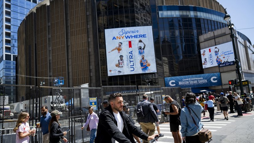 Madison Square Garden in New York.