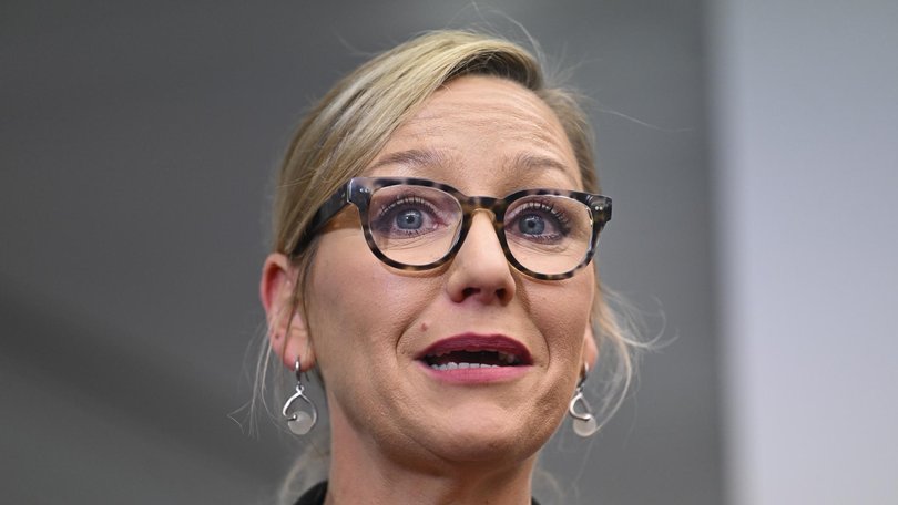 Greens leader Larissa Waters supported the Bill. Picture: NewsWire / Martin Ollman.