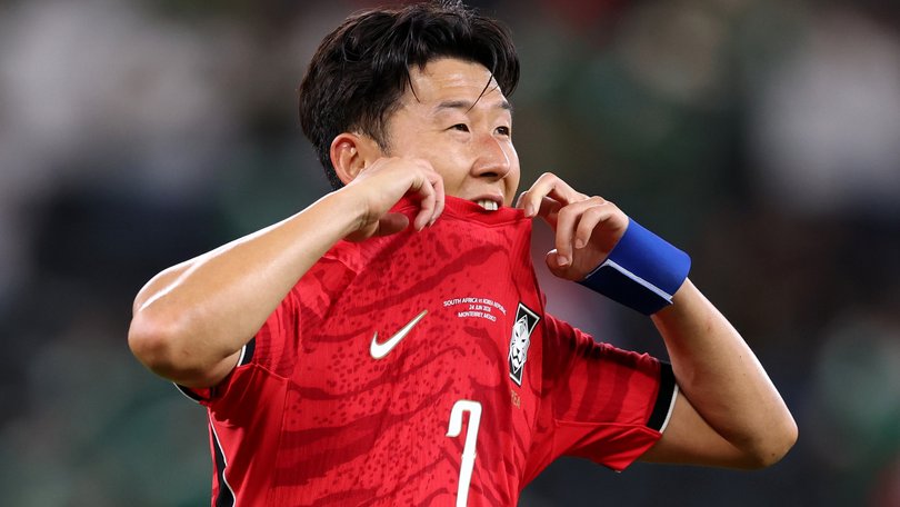 Heung-Min Son did little as South Korea fell to South Africa.