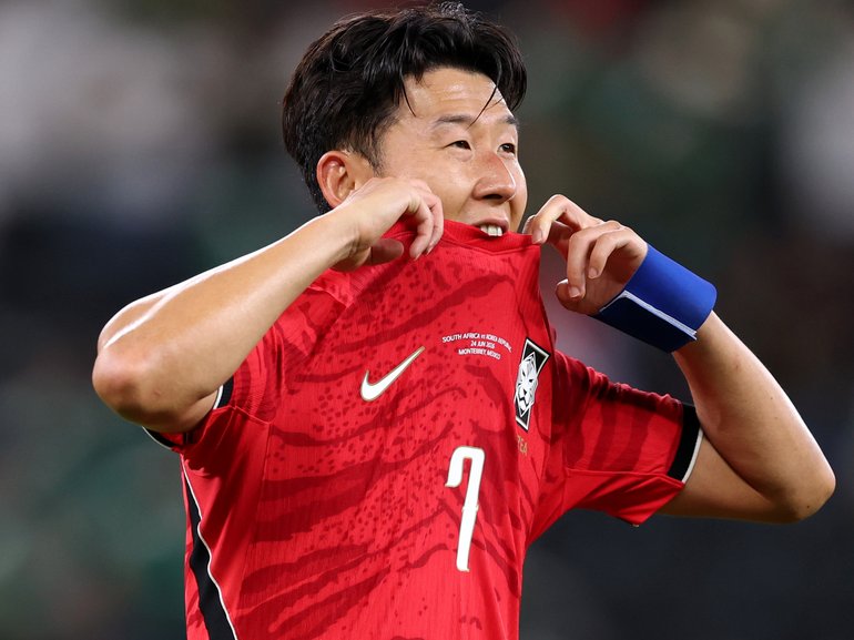 Heung-Min Son did little as South Korea fell to South Africa.