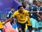 Ecuador's Gonzalo Plata scored the winner against Germany that advanced them at the World Cup. (AP PHOTO)