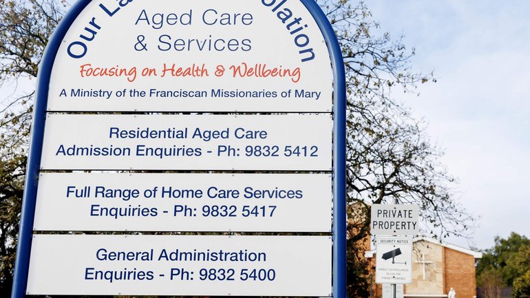 A woman has been taken into custody and new details have emerged following a potential mercy killing at an aged care facility.