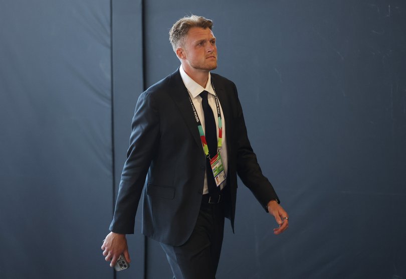 Harry Souttar #19 of Australia arrives before the FIFA World Cup 2026 Group D match between Paraguay and Australia.