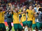 Australia's scoreless draw with Paraguay was enough for the Socceroos to progress out of the group. (AP PHOTO)
