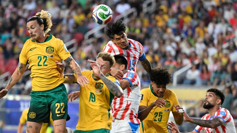 Australia and Paraguay shared the points after a topsy-turvy showdown in Santa Clara. (AP PHOTO)