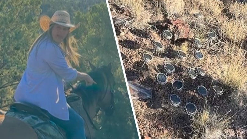 Karrie Ann Snure was horseback riding when she came across a strange screeching sound on infamous Mount Shasta.
