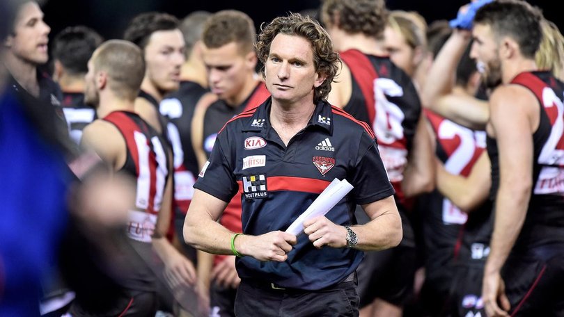 James Hird resigned as Essendon coach in 2015 and is in the mix for the current vacant Bombers job. (Joe Castro/AAP PHOTOS)
