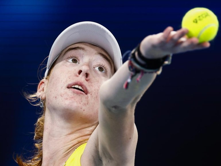 Maya Joint will be looking to serve it right up to Serena Williams in the first round at Wimbledon. 
