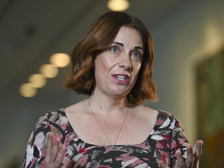 Communications Minister Anika Wells.