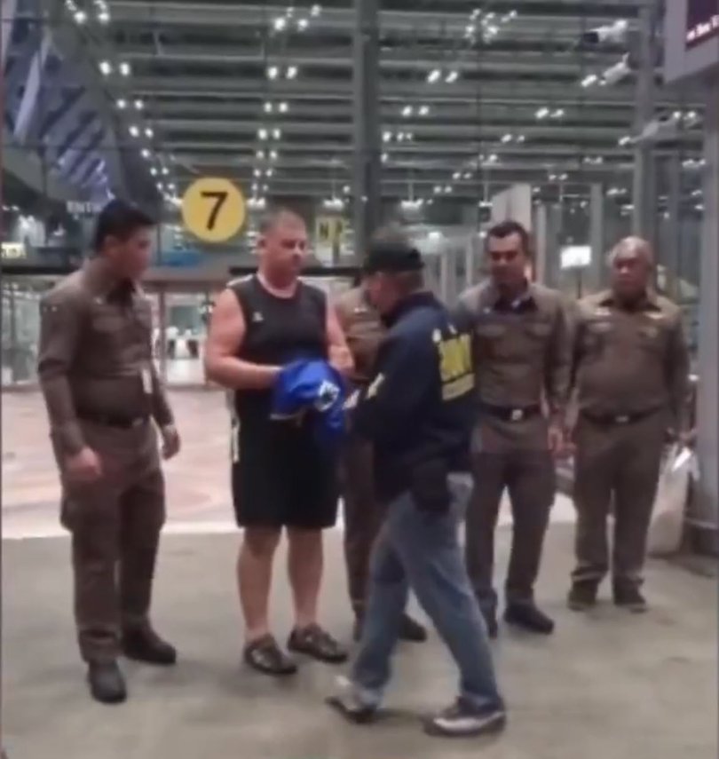 The man is believed to be 46-year-old Simon Carman from Ballarat, Victoria.