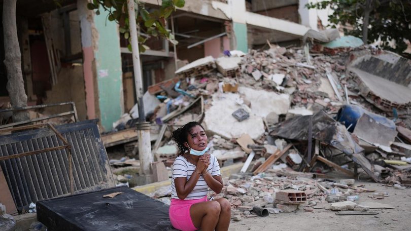 President Delcy Rodriguez says rescuing those still trapped remains the government's top priority. 