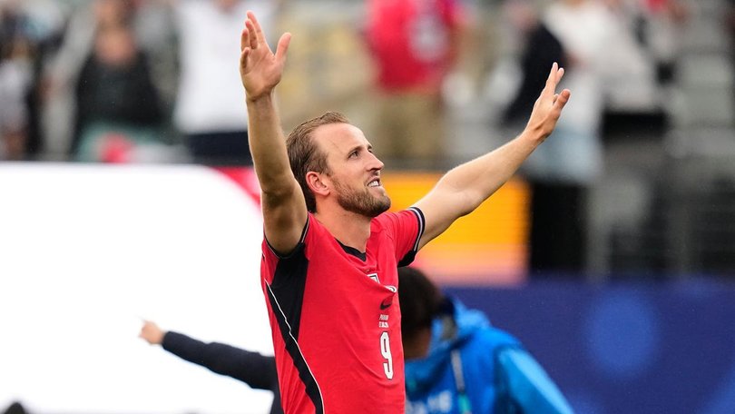 Harry Kane has become England's all-time leading goal scorer at the World Cup. (AP PHOTO)