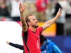 Harry Kane has become England's all-time leading goal scorer at the World Cup. (AP PHOTO)