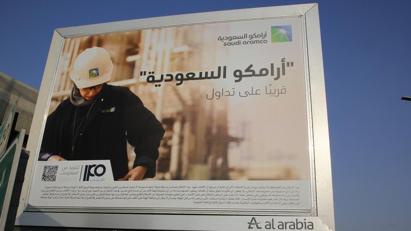 Fourteen people died after a helicopter belonging ?to the oil firm Aramco crashed, officials say..