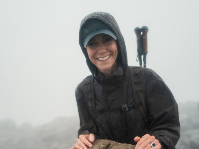 The Princess of Wales has completed the gruelling Three Peaks Challenger. 