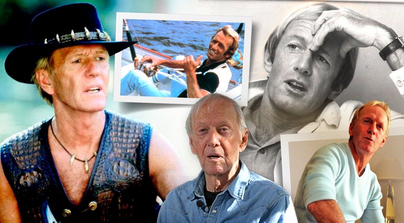 Paul Hogan, described by Senator Hanson as an Australian ideal, says she is a pelican.
