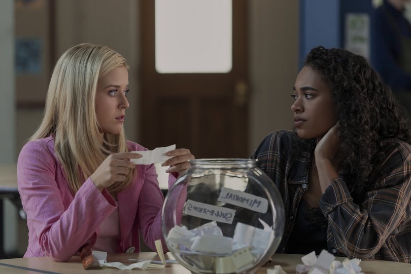 Lexi Minetree and Chandler Kinney in Elle