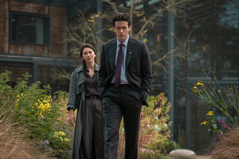 Jessica Henwick and Ashley Zukerman in Silo season three.