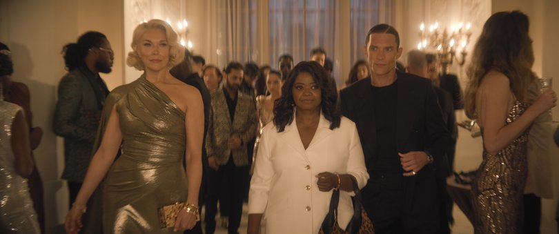Hannah Waddingham and Octavia Spencer in Ride or Die.