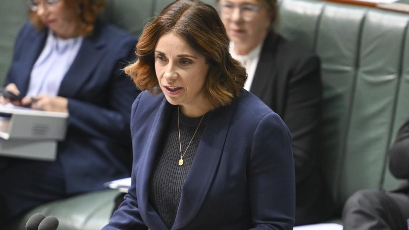 Communications Minister Anika Wells says the world-first laws have ‘made an impact’. NewsWire / Martin Ollman.