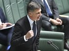 Leader of the Opposition Angus Taylor during Question Time at Parliament House in Canberra. 