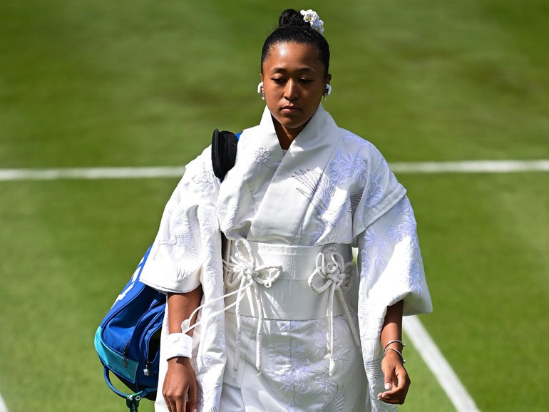 Naomi Osaka is known for her adventurous and fashionable tennis outfits.