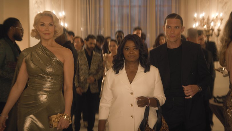 Hannah Waddingham and Octavia Spencer in Ride Or Die.