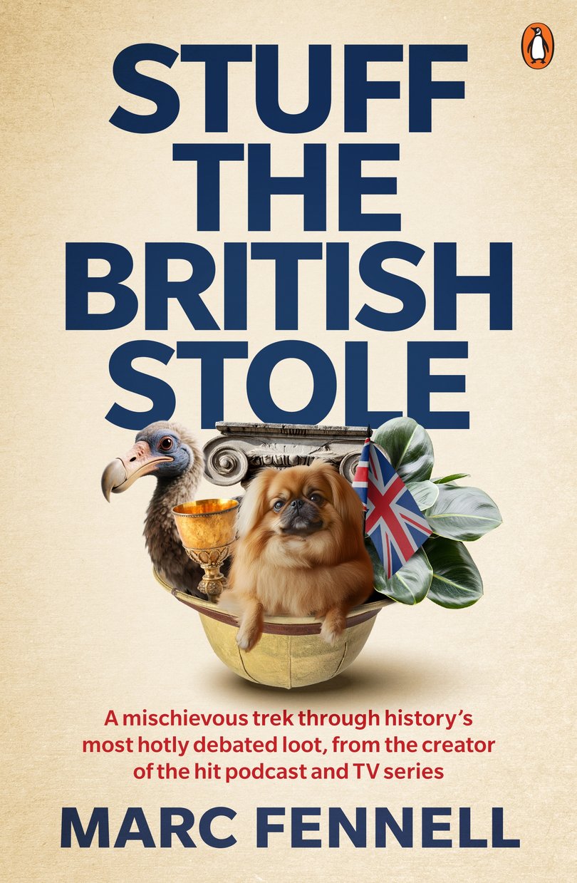 Stuff the British Stole is in bookshops.