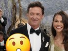 Hugh Jackman (left) has reportedly entered into prenup negotiations with partner Sutton Foster (middle), as rumours continue to grow about the pair’s engagement earlier this year. Inset: Jackman with ex-wife Deborra-Lee Furness.