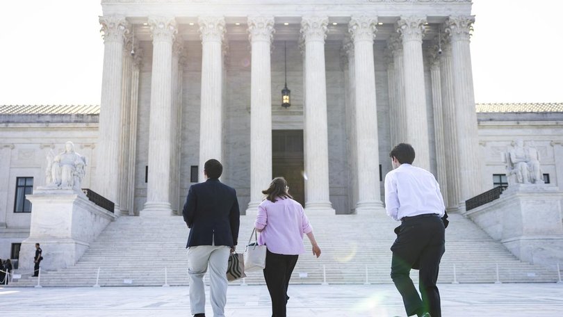 The top court has ruled children born in the US will continue to obtain citizenship automatically. (EPA PHOTO)