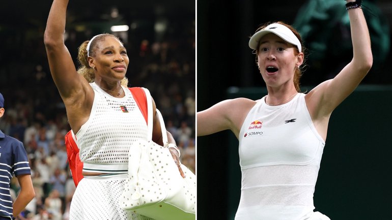 Serena Williams battled against Australian Maya Joint but fell short in her Wimbledon comeback.