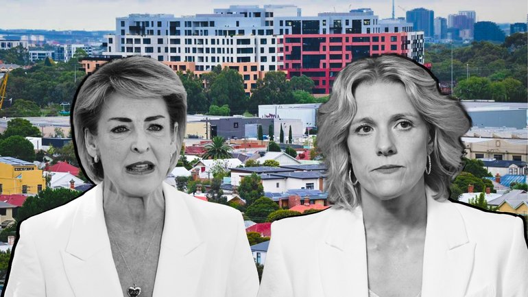 Cash, O'Neil clash over property prices.