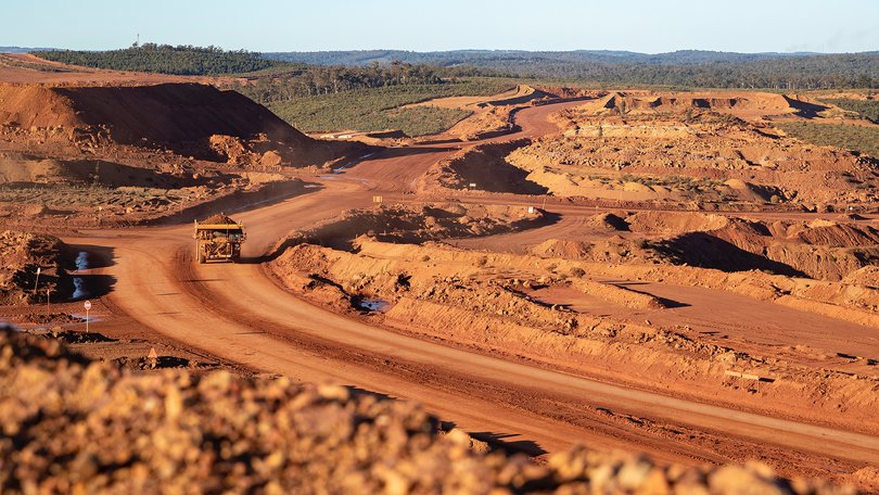 The Worsley Alumina operations south of Perth.