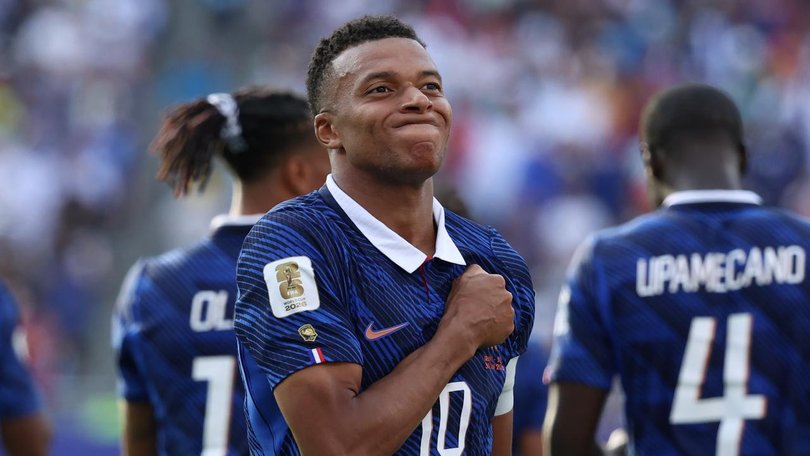 A Kylian Mbappe brace has steered a rampant France past Sweden and into the World Cup last 32. (AP PHOTO)