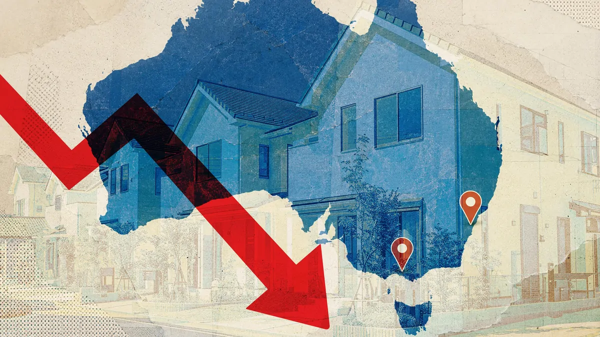 Property: Australian home prices suffer biggest monthly fall since December 2022