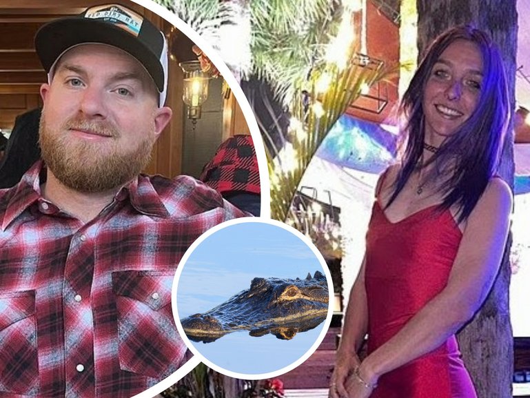 Brittany Clark was fatally mauled by an alligator as her boyfriend, Chance Allison, tried to save her from the reptile's jaws.